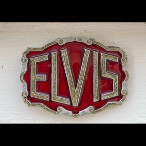 Elvis belt buckle